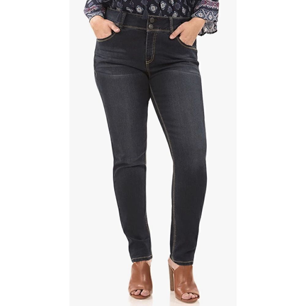 Angels Forever Young Women's Size Curvy Skinny Jeans